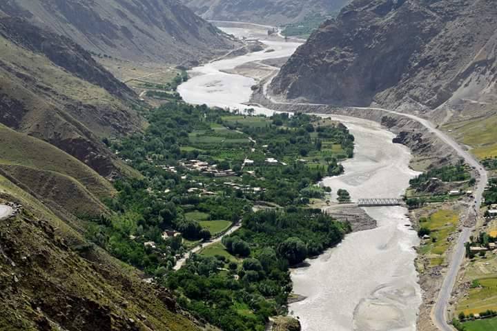 Heimat Afghanistan Flusslandschaft